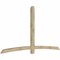 Ekena Millwork Bellingham Rough Sawn Timber Gable Bracket, Douglas Fir, 108"W x 58"H x 4"D x 4"F, 13/12 Pitch GBW108X58X0404BEL00RDF - alternate 4